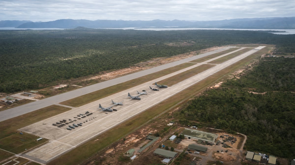 Satellite Images Show Attack Aircraft, Military Vehicles at New China-Laos Base